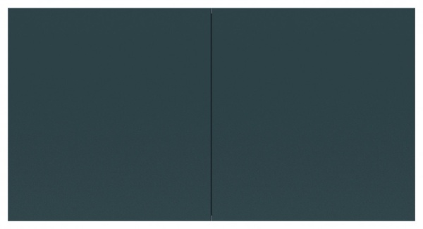 ATLASDESIGN РОЗЕТКА двойная с заземлением со шторками со сдвижными крышками, 16А, в сборе, ИЗУМРУД