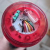 Колонна светосигнальная AL50, d=50mm, LED Кр+Желт+Зел, 24VAC/DC+220VAC, пласт. стойка, IP52 (AL50-RYG-23/31P1)
