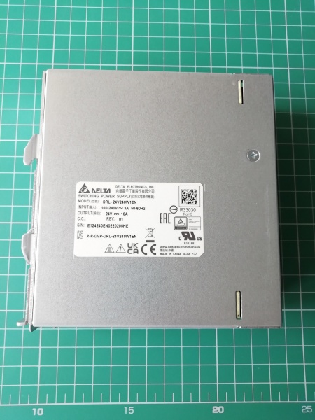 Блок питания импульсный Lyte II, 240W, 10А, 90_264VAC / 24VDC, DIN35, винт.клеммы, ал.корпус