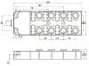 LANBAO DB120805-2-07N Распределительная коробка M12x1x5 пин/8 отверстий/7mPUR кабель /NPN выход