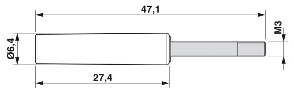Гнездо для щупа тестера PSBJ 6-T GY