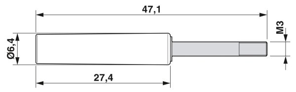 Гнездо для щупа тестера PSBJ 6-T GY