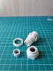 Ввод кабельный PG11 с гайкой без мембраны, диаметр кабеля 5_10mm, GW 750°C, UV-resistant, IP66, серый RAL7035