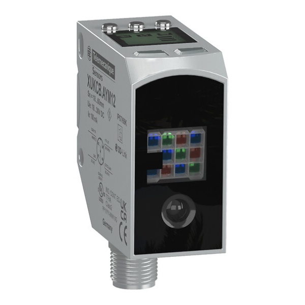 Фотоэлектрические датчики XUKC, цветные, короткие, sn 60 мм, IO-Link, разъем M12 ( XUKCBLAYM12)