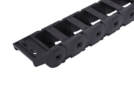 Кабельный канал открытый (внурт. высота 40мм, ширина 60мм), R изгиба 100мм, пластик HKP040060R5A