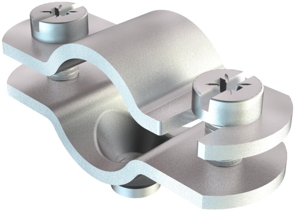 Cкоба 731 W 16 G дистанционная, диапазон зажима 12-16мм, с резьбой М6, гальван. оцинк.