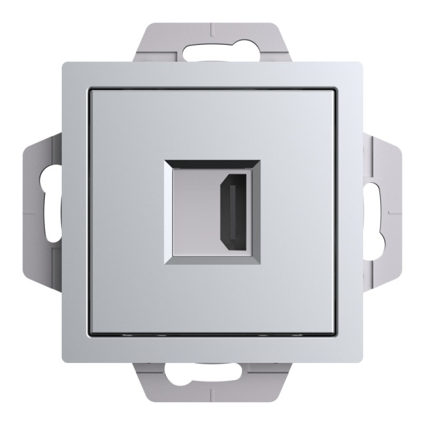 ATLASDESIGN РОЗЕТКА HDMI, механизм, АЛЮМИНИЙ