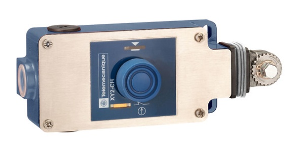 Аварийный тросовый выключатель с силиконовым сильфоном, 2NC+1NO, повышенная защита от коррозии XY2-CH14290TK