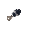 Переключатель с ключом 0-I (60o, фиксация, ключ выним. в 0) Titan M22-WRS-A1, IP66