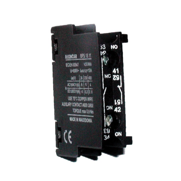 Блок-контакт вспом. BP3 11, 6A(230VAC), 1NO+1NC, боковой монтаж, для CNN 9_70, CNNK 2.5_60