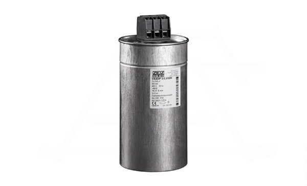 Конденсатор CSADP 3-0,4/50N, трехфазный, 50kVAr(400VAC), MKP заполненный гелем, двухсторонний клеммник S=35mm?, нормальный режим, IP20