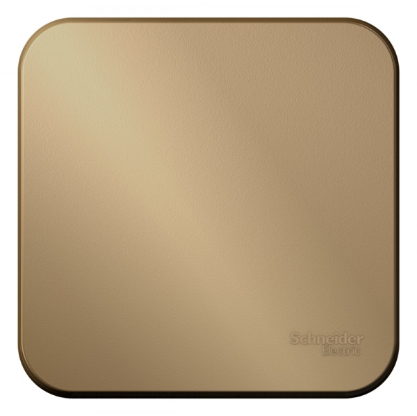 BLANCA О/У 1-клавишный ВЫКЛЮЧАТЕЛЬ (сх.1) с самовозвр, ИЗОЛ.ПЛ., 10А, ТИТАН