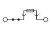 Клемма с держателем предохранителя UT 4-HESI (5X20) /6,2mm, винтовая, 2 присоед., 4(max 6)mm2, 6,3A, 500V, черная