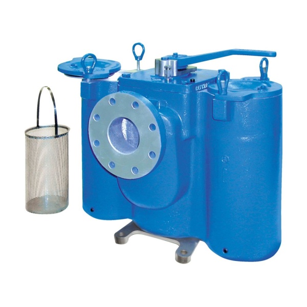 Корзинчатый фильтр Eaton Model 53 BTX Basket Strainer up to 4 inches, Duplex, 3"#53 BTX 150#RF FLG'D CS W/TEFLON SEATS, Cast, Carbon Steel, 13.8 Bar, ANSI flange 3"