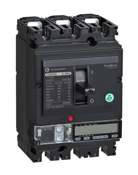 АВТ.ВЫКЛ SYSTEMEPACT CCB160 36KA 3P3D S5.2E 160A