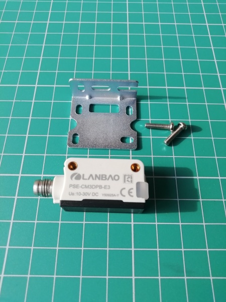 LANBAO PSE-CM3DPB-E3 оптический датчик 32,5x20x10,6мм PNP NO/NC Sn=3м (D-тип TOF) разъем M8