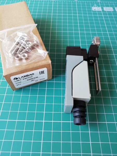 LANBAO LSAR-8108 концевой выключатель NO/NC регулируемый роликовый рычаг