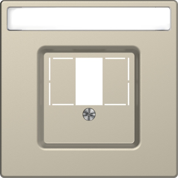 MERTEN D-Life ЦЕНТРАЛЬНАЯ НАКЛАДКА для TAE/Audio, САХАРА