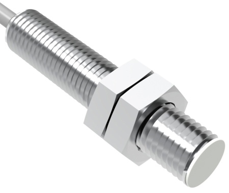 LANBAO LR08BF02DLOY индуктивный датчик M8x40мм 2-х проводный DC NO Sn=2мм кабель 2м