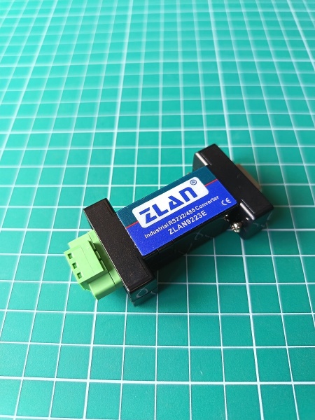 Пассивный преобразователь интерфейсов ZLAN9223E, RS-232 в RS-485