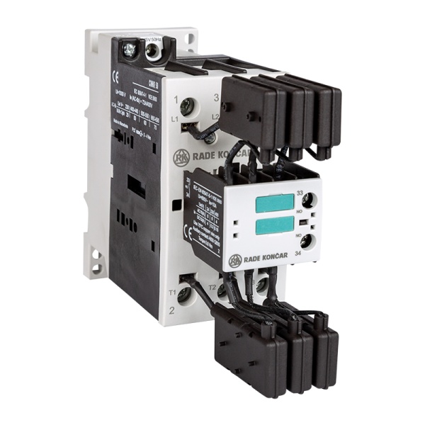 Контактор CNNK 50 10, 3P, 50kVAr(400VAC), 230VAC, 1NO