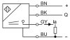 LANBAO PDB-CR85TGI Оптический датчик смещения