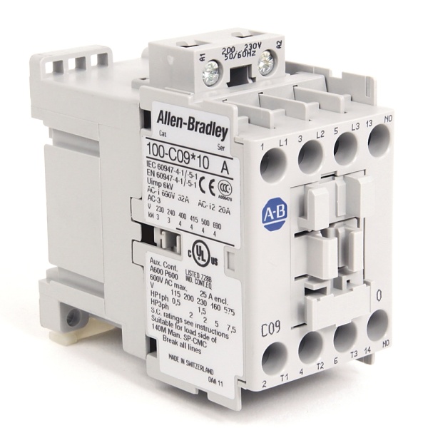 Контактор 9 A 3P 1НО 230V 50/60Hz 100C09KF10