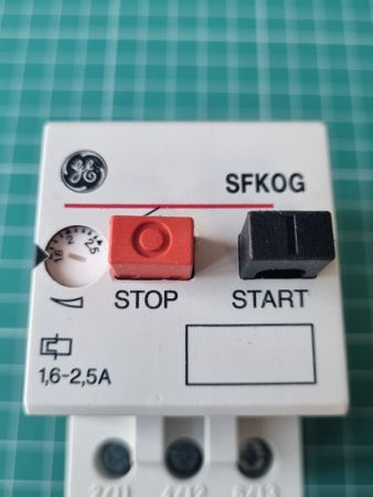 Пускатель с защитой двигателя SFK0G 25 1,6..2,5A