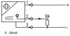 LANBAO LE80XZSN50LIUM-E2 индуктивный датчик 40x80x104мм 0-10В Sn=50мм разъем M12