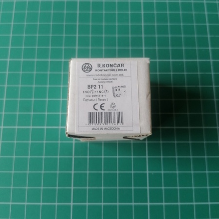 Блок-контакт вспом. BP2 11, 6A(230VAC), 1NO+1NC, фронт. монтаж, для CNN 9_70