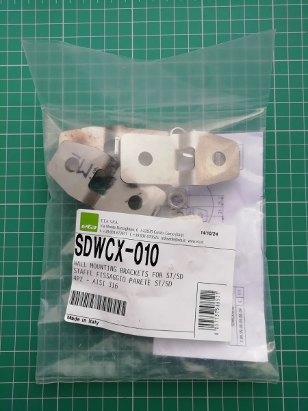 Комплект для крепления щитов ECOR(STX, CSX, ECOMP) нерж. сталь, 4 кронштейна