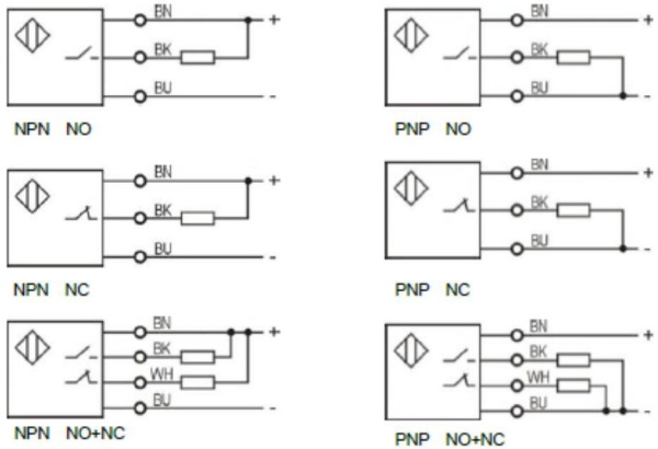 LANBAO LR18XBN08DPC Индуктивный датчик