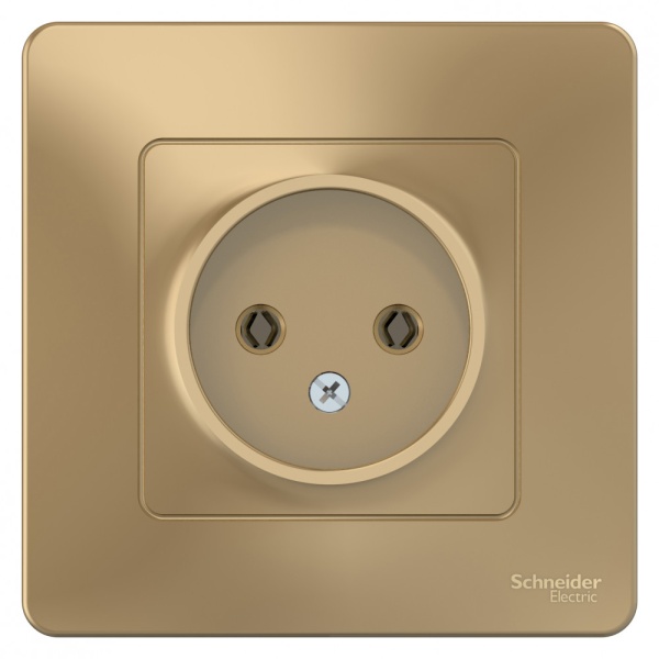 BLANCA С/У РОЗЕТКА без заземления без шторок, 16А, 250В, ТИТАН