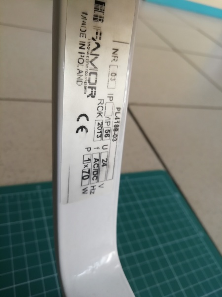 Прожектор морской поисковый 70Вт Famor