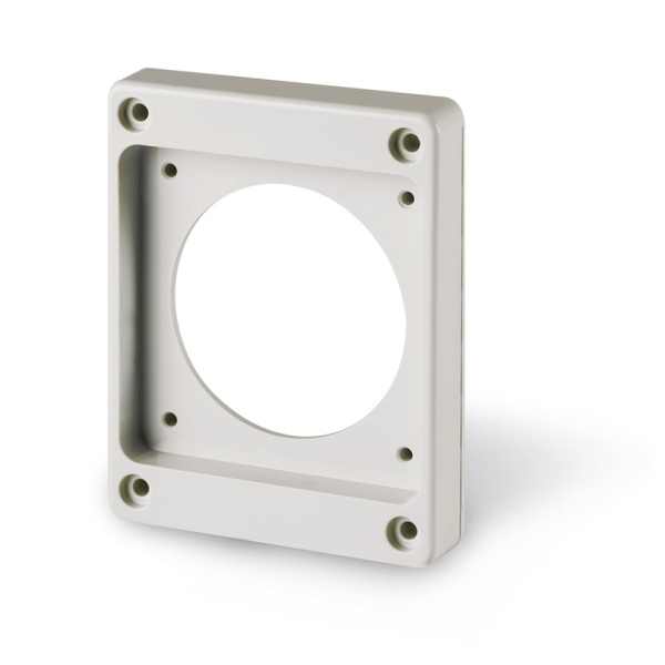 Пластрон 84x106mm с отверстием 75x75mm, с уплотнителем, IP66